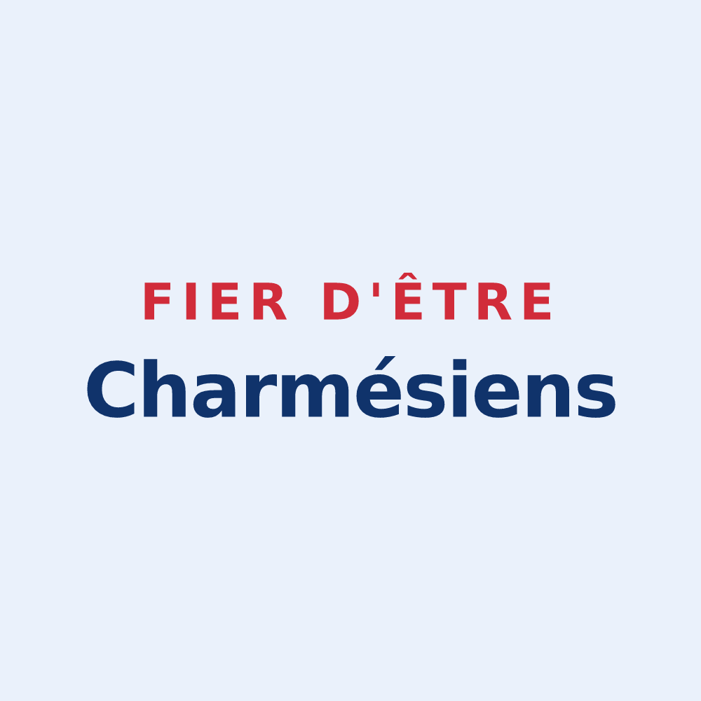 Sticker « Fier d'être Charmésiens » — design pour Charmé