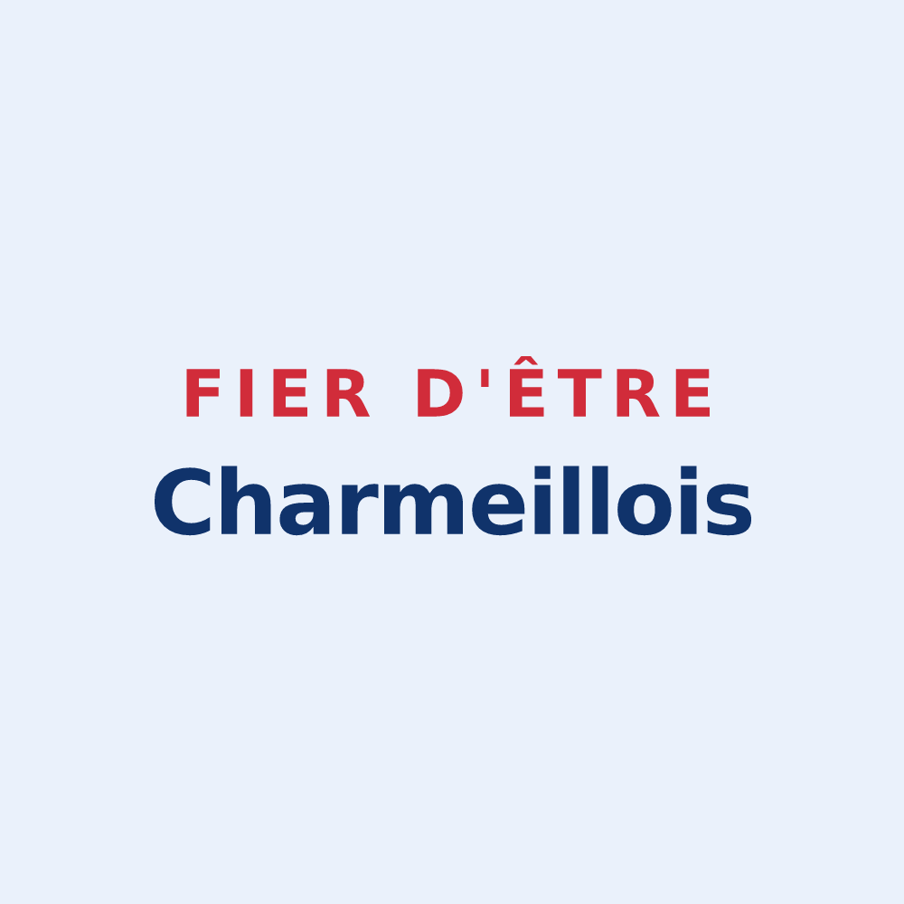 Sticker « Fier d'être Charmeillois » — design pour Charmeil