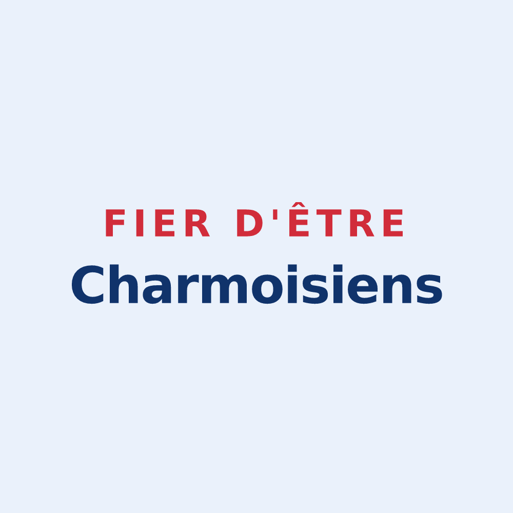 Sticker « Fier d'être Charmoisiens » — design pour Charmois-l'Orgueilleux
