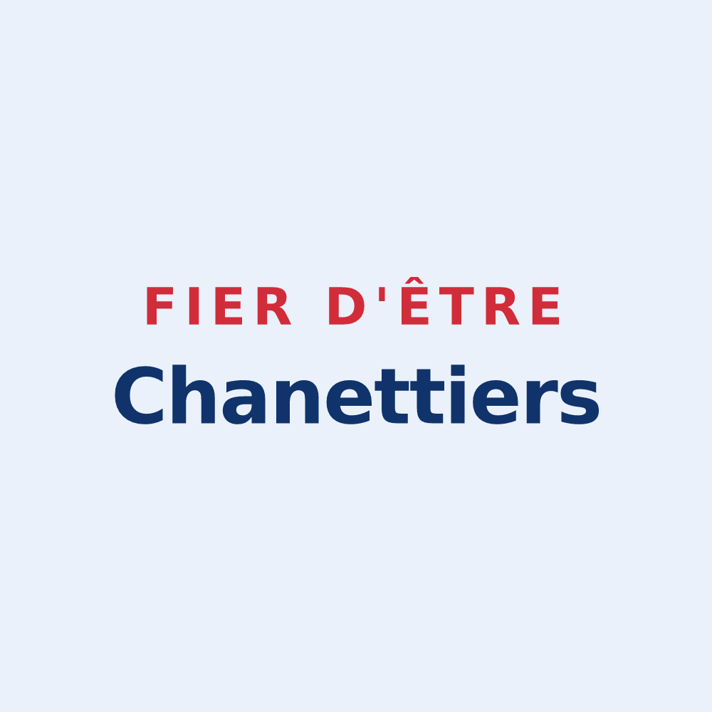 Sticker « Fier d'être Chanettiers » — design pour Charnay