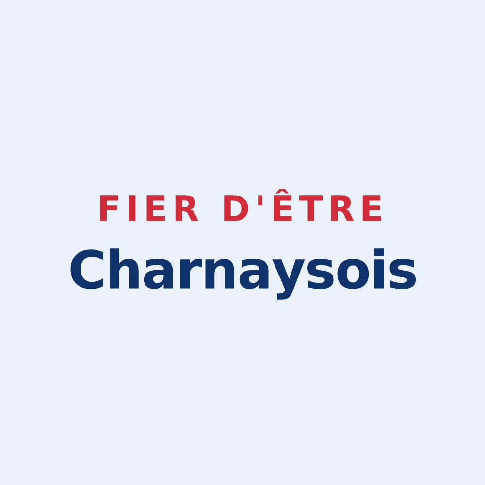 Sticker « Fier d'être Charnaysois » — design pour Charnay-lès-Chalon