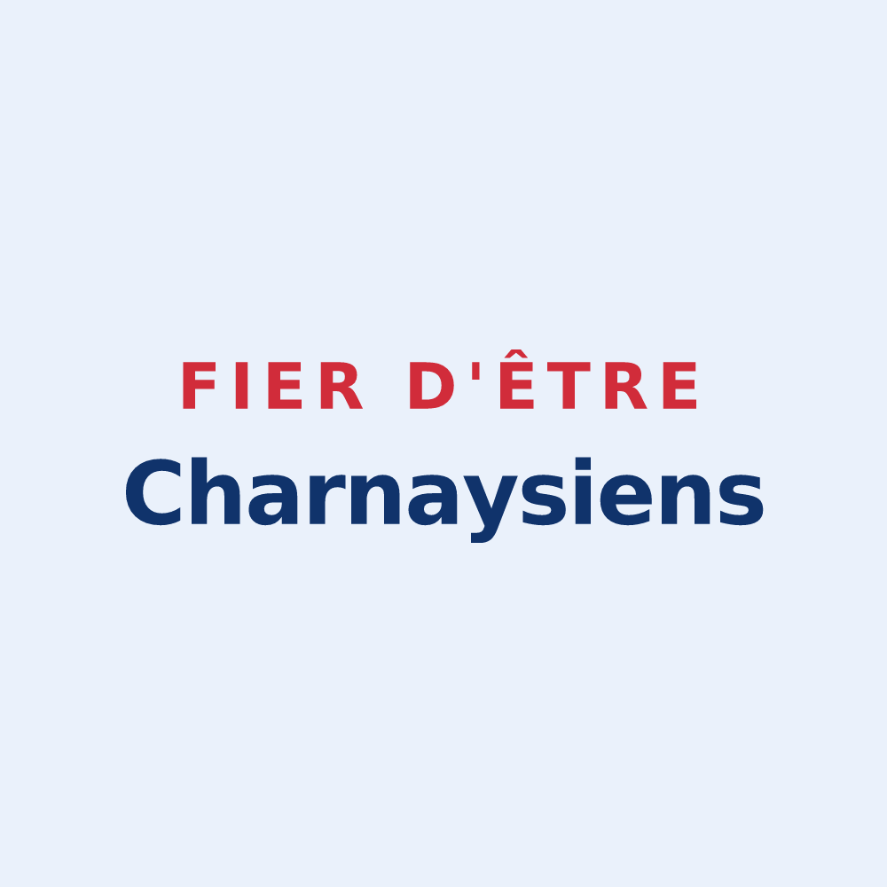 Sticker « Fier d'être Charnaysiens » — design pour Charnay