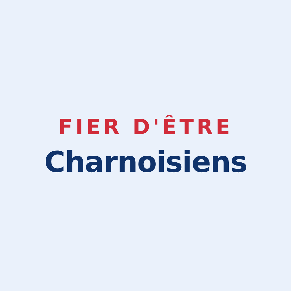 Sticker « Fier d'être Charnoisiens » — design pour Charnois