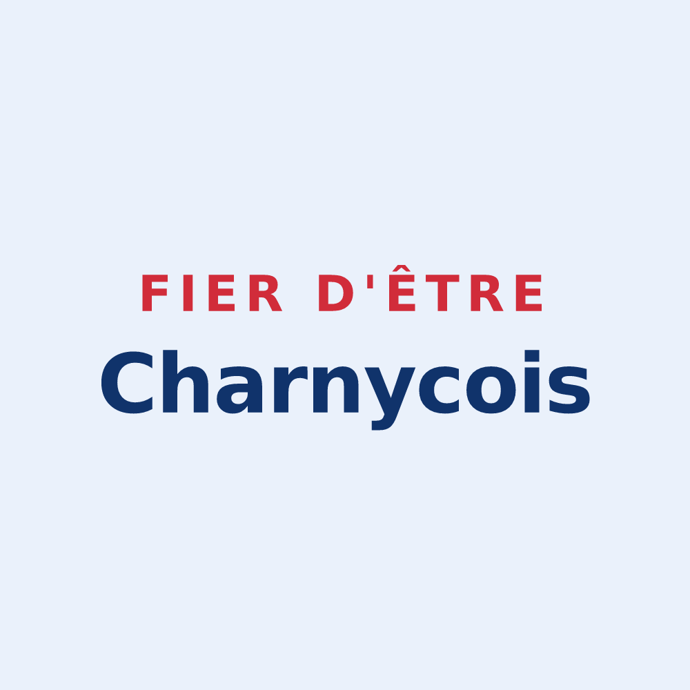 Sticker « Fier d'être Charnycois » — design pour Charny-le-Bachot