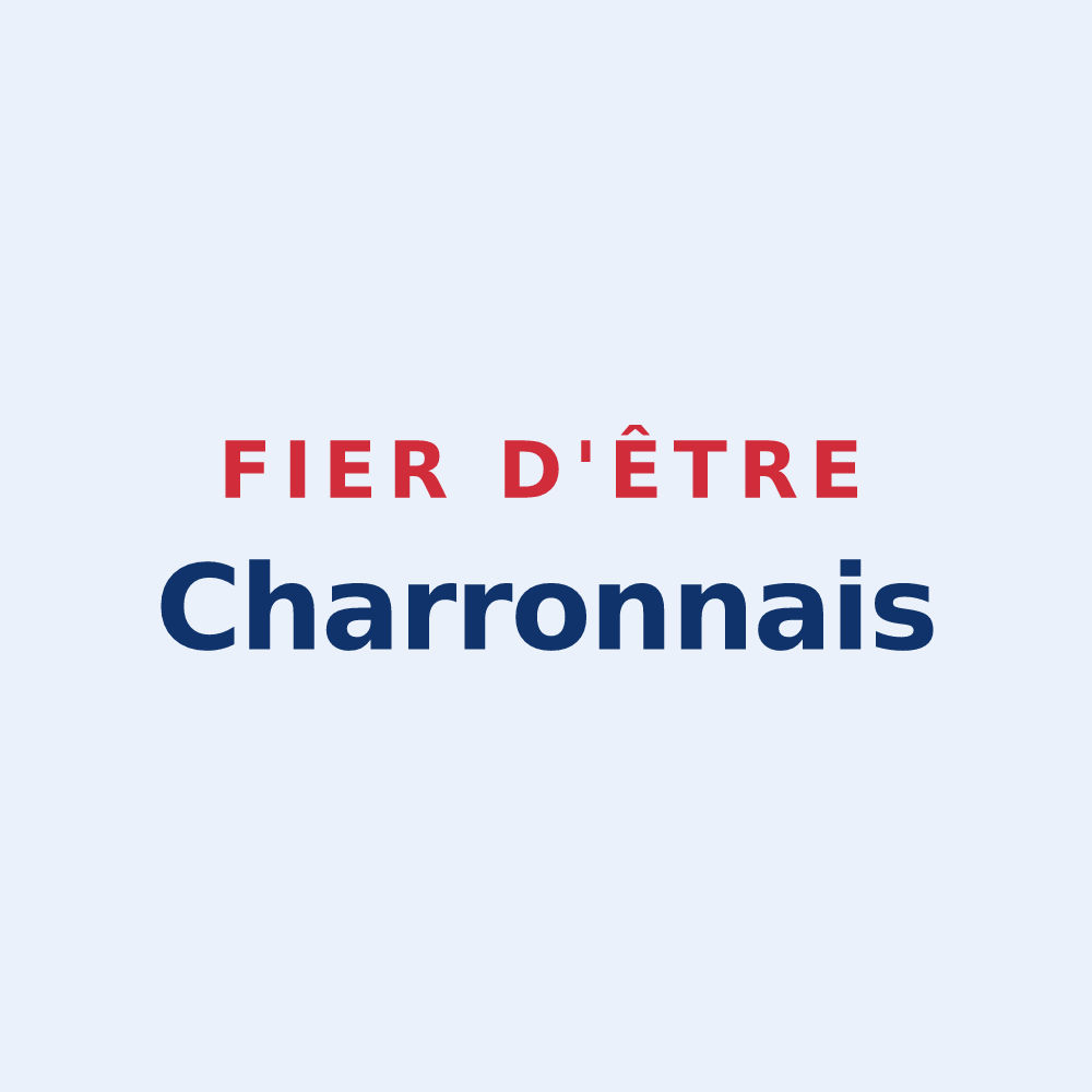 Sticker « Fier d'être Charronnais » — design pour Charron