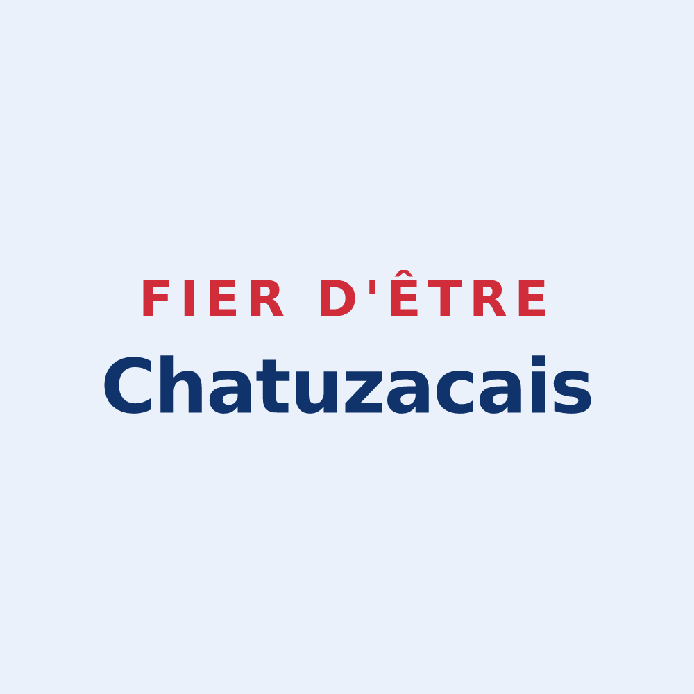 Sticker « Fier d'être Chatuzacais » — design pour Chartuzac