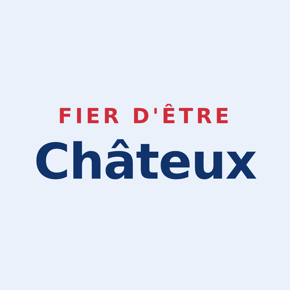 Sticker « Fier d'être Châteux » — design pour Châtas