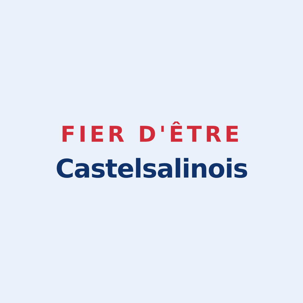 Sticker « Fier d'être Castelsalinois » — design pour Château-Salins