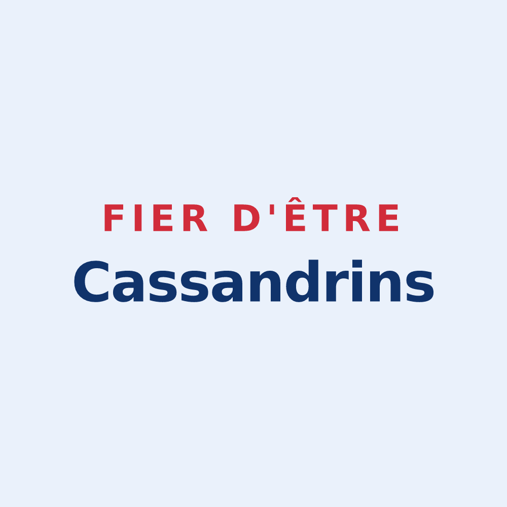 Sticker « Fier d'être Cassandrins » — design pour Châtillon-sur-Cluses