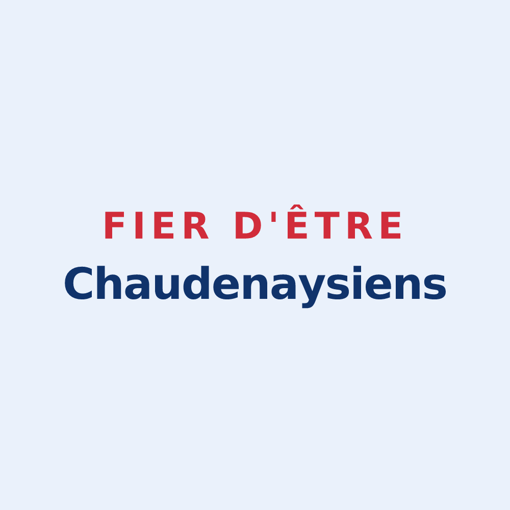 Sticker « Fier d'être Chaudenaysiens » — design pour Chaudenay
