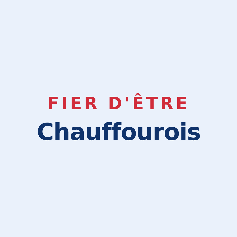 Sticker « Fier d'être Chauffourois » — design pour Chauffour-lès-Bailly