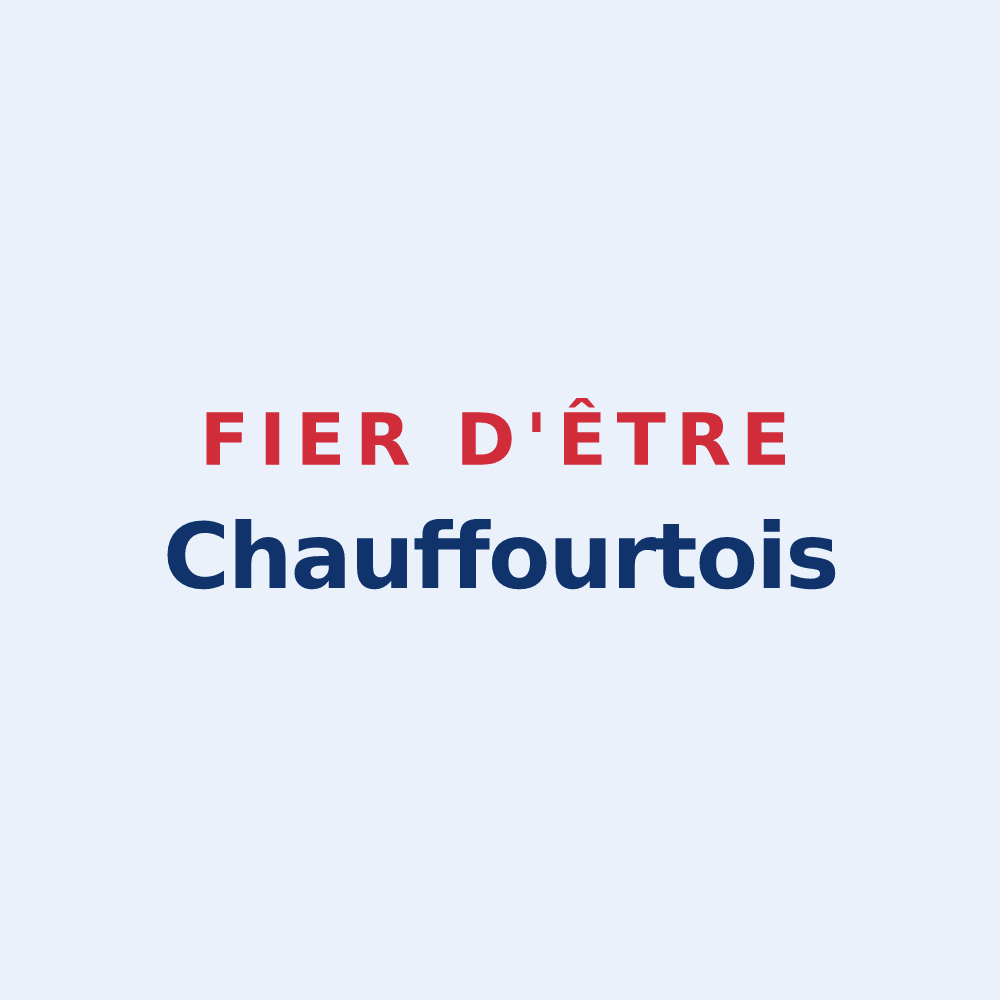 Sticker « Fier d'être Chauffourtois » — design pour Chauffourt