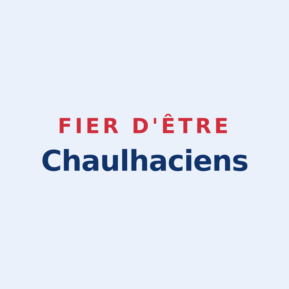 Sticker « Fier d'être Chaulhaciens » — design pour Chaulhac