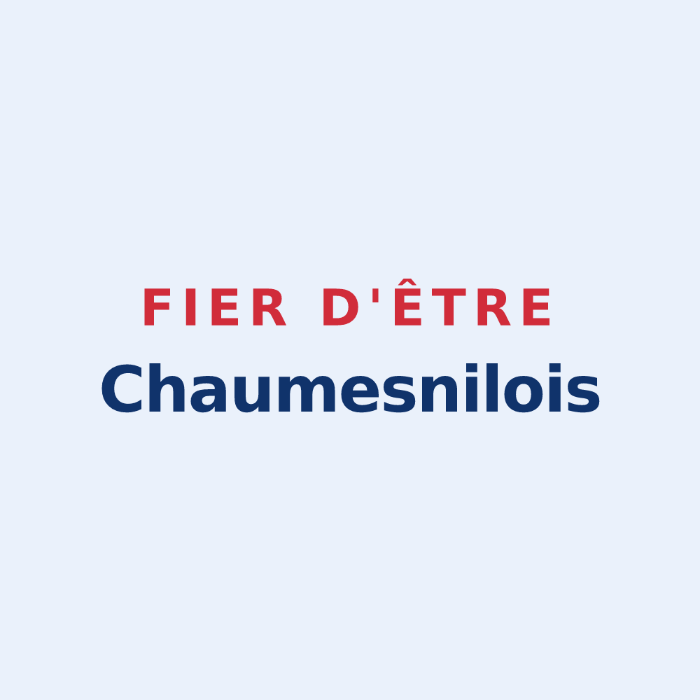 Sticker « Fier d'être Chaumesnilois » — design pour Chaumesnil