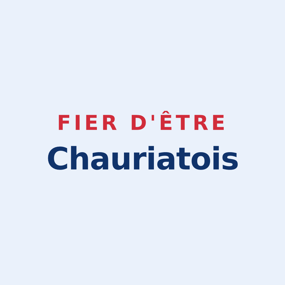 Sticker « Fier d'être Chauriatois » — design pour Chauriat