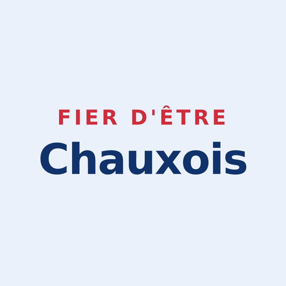 Sticker « Fier d'être Chauxois » — design pour Chaux