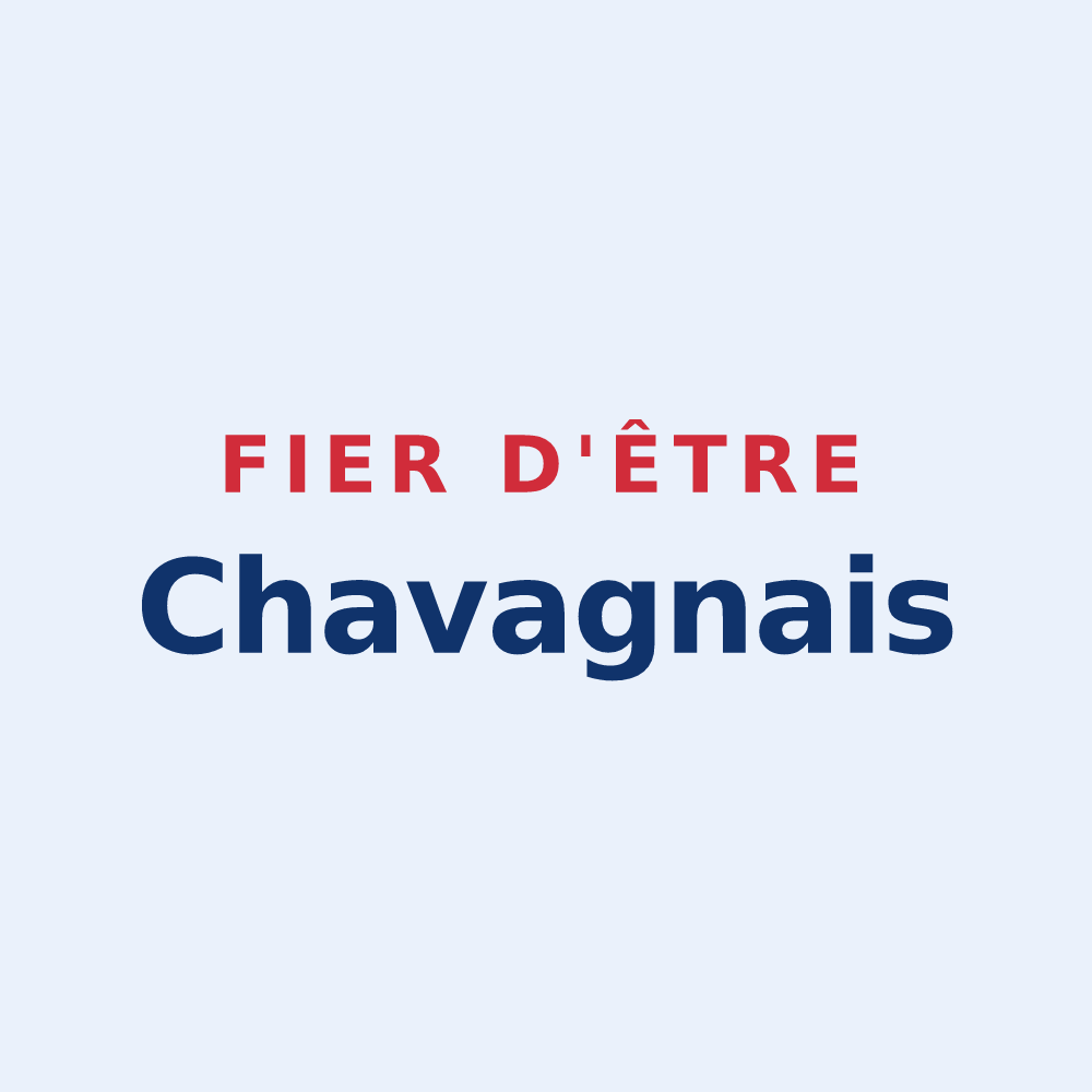 Sticker « Fier d'être Chavagnais » — design pour Chavagnes-les-Redoux