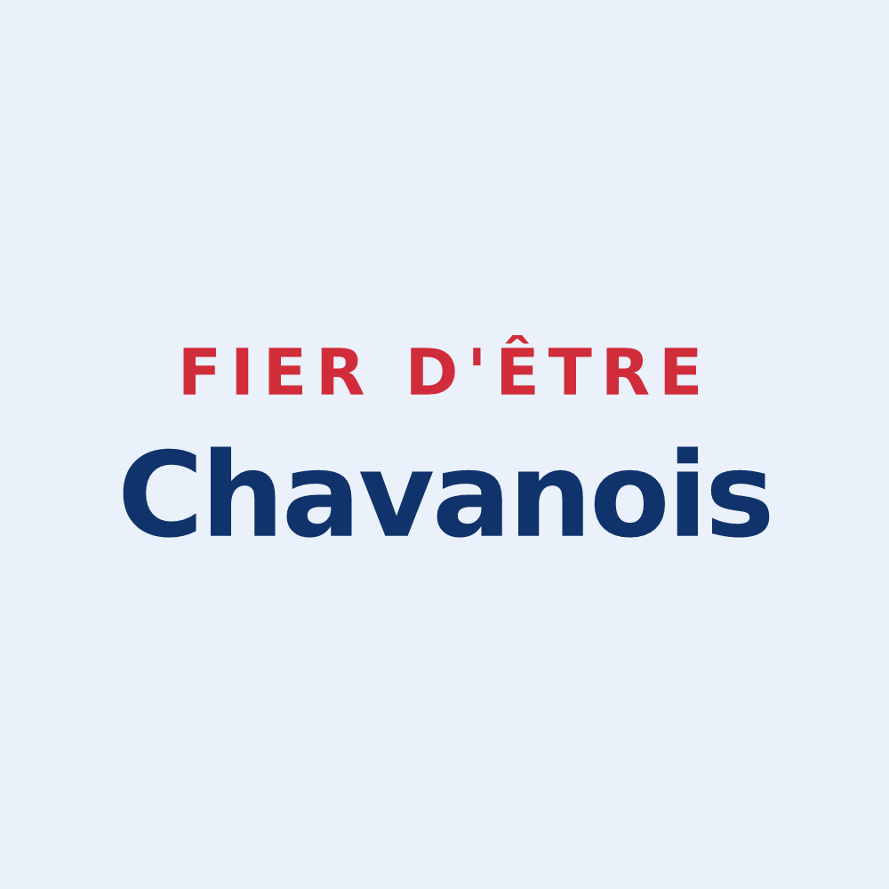 Sticker « Fier d'être Chavanois » — design pour Chavanay
