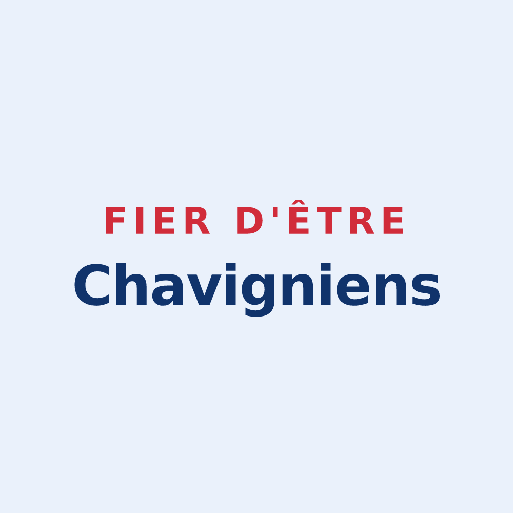 Sticker « Fier d'être Chavigniens » — design pour Chavigny