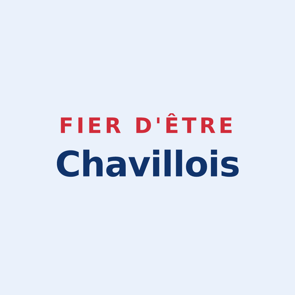 Sticker « Fier d'être Chavillois » — design pour Chaville
