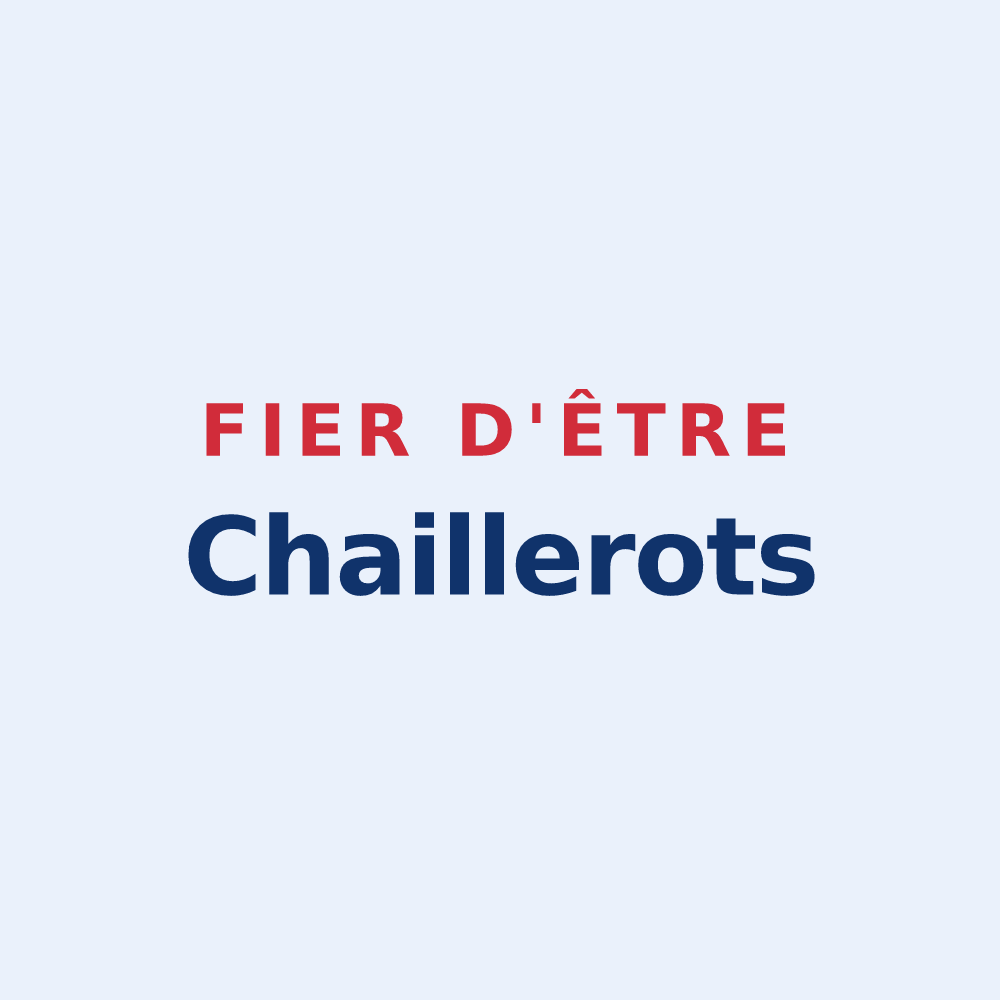 Sticker « Fier d'être Chaillerots » — design pour Chay