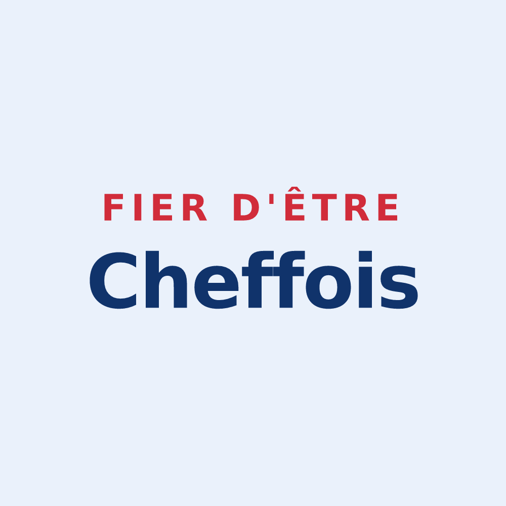 Sticker « Fier d'être Cheffois » — design pour Cheffes