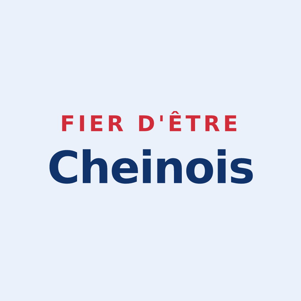 Sticker « Fier d'être Cheinois » — design pour Chein-Dessus