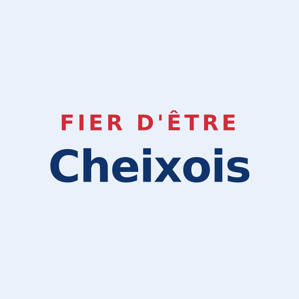 Sticker « Fier d'être Cheixois » — design pour Cheix-en-Retz