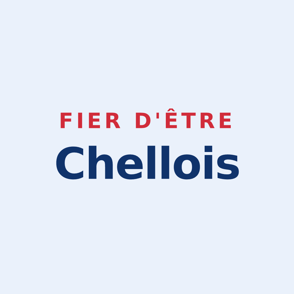 Sticker « Fier d'être Chellois » — design pour Chelles