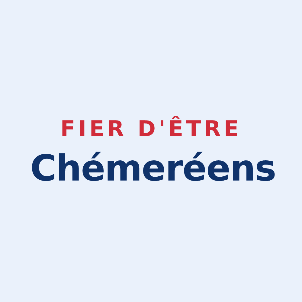 Sticker « Fier d'être Chémeréens » — design pour Chémeré-le-Roi