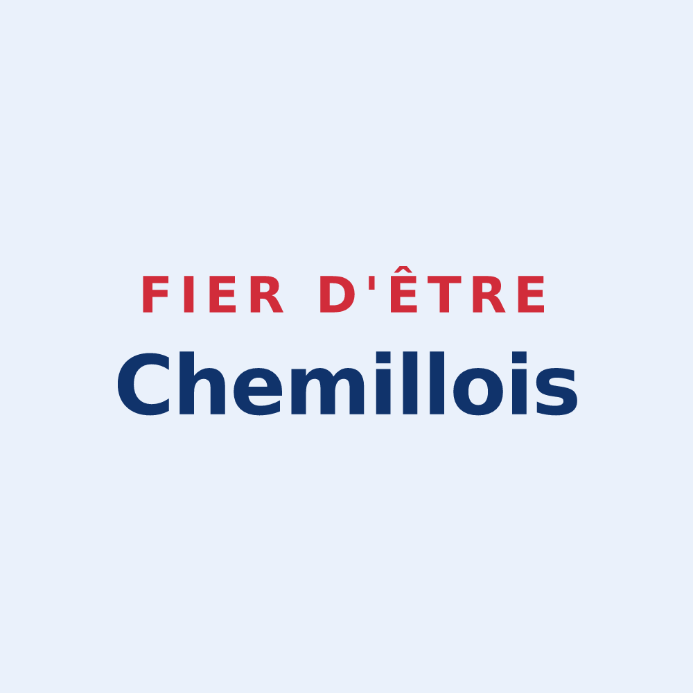 Sticker « Fier d'être Chemillois » — design pour Chemillé-en-Anjou