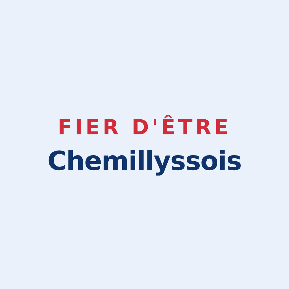 Sticker « Fier d'être Chemillyssois » — design pour Chemilly