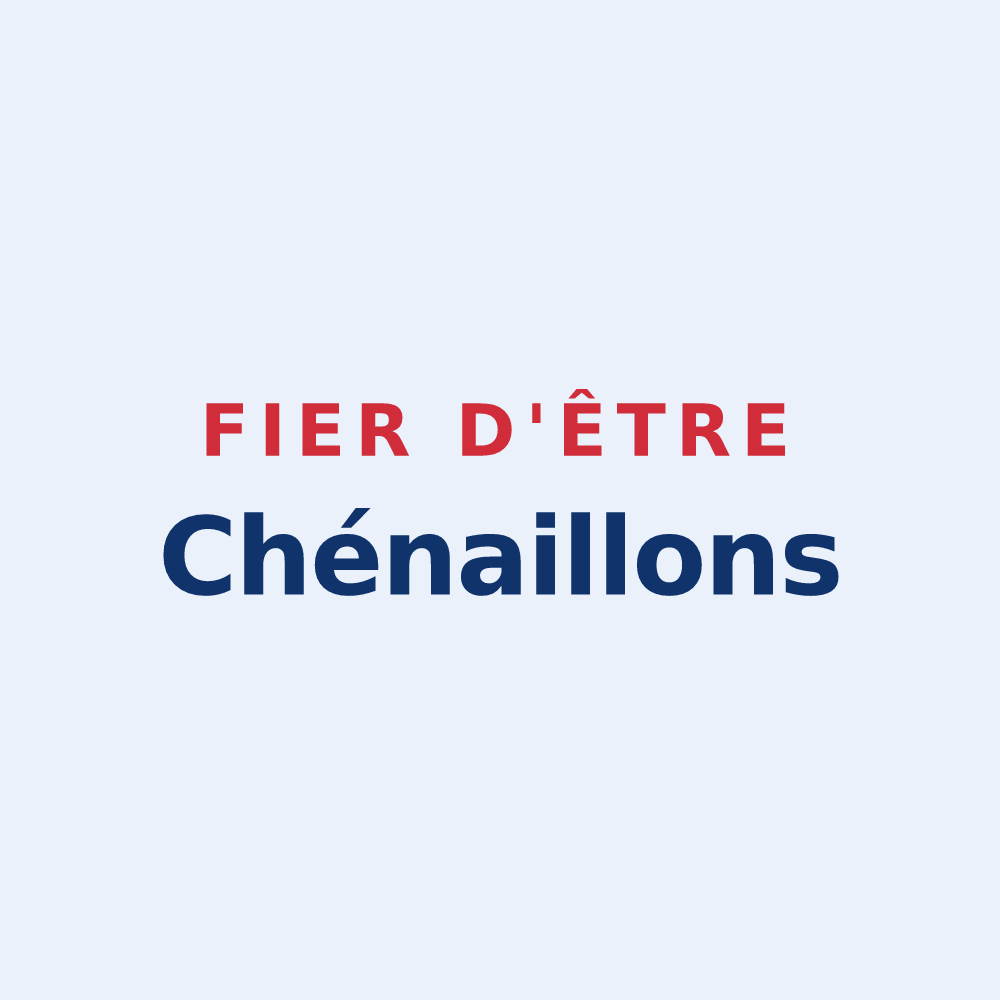 Sticker « Fier d'être Chénaillons » — design pour Chénas