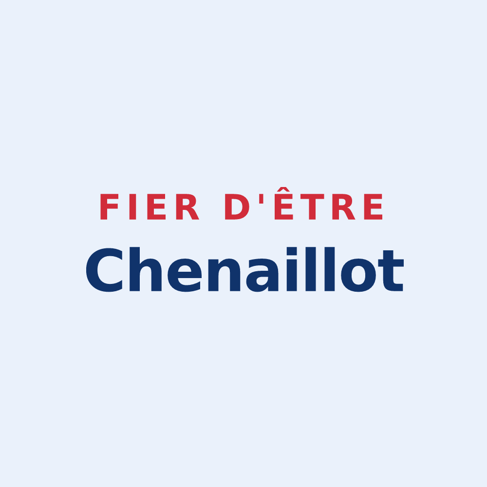 Sticker « Fier d'être Chenaillot » — design pour Chenebier