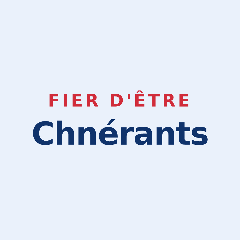Sticker « Fier d'être Chnérants » — design pour Cheniménil