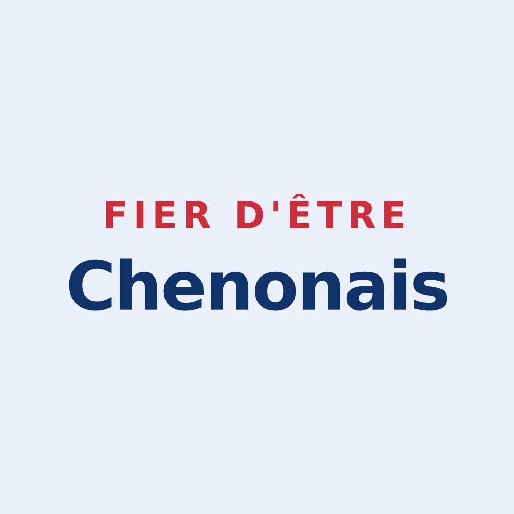 Sticker « Fier d'être Chenonais » — design pour Chenon