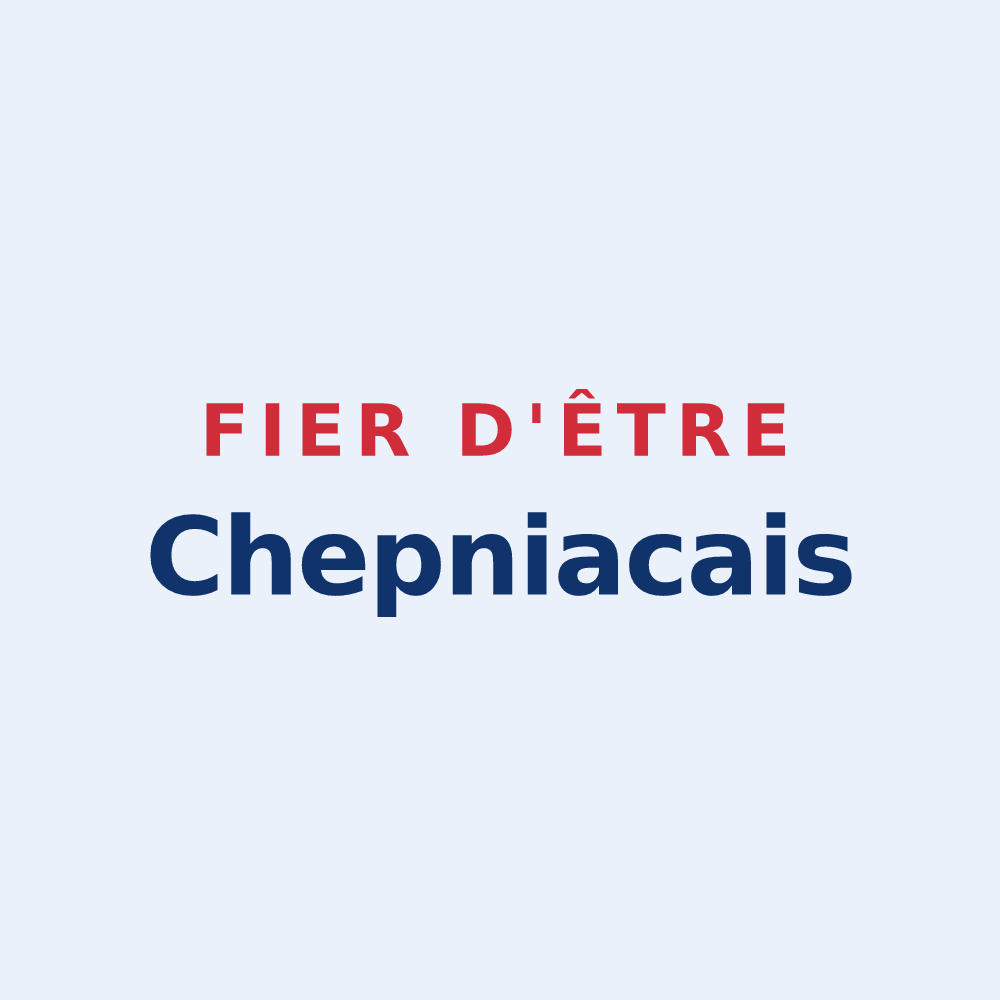 Sticker « Fier d'être Chepniacais » — design pour Chepniers