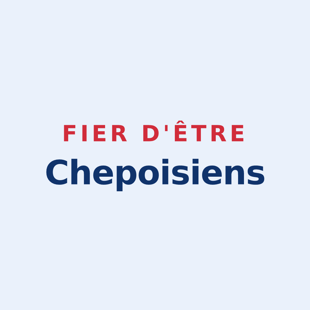 Sticker « Fier d'être Chepoisiens » — design pour Chepoix