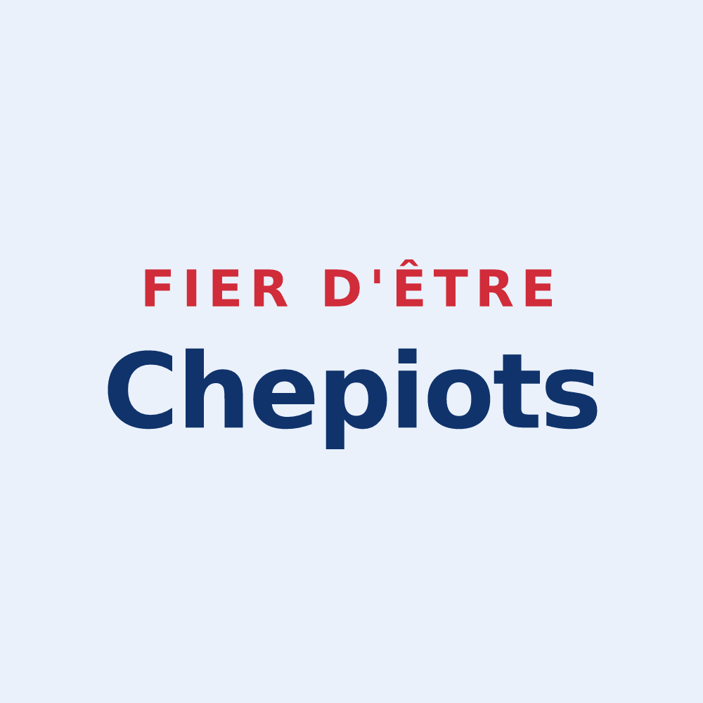 Sticker « Fier d'être Chepiots » — design pour Chepy