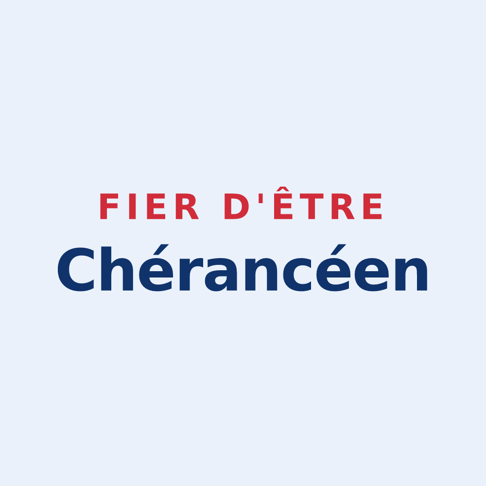 Sticker « Fier d'être Chérancéen » — design pour Chérancé