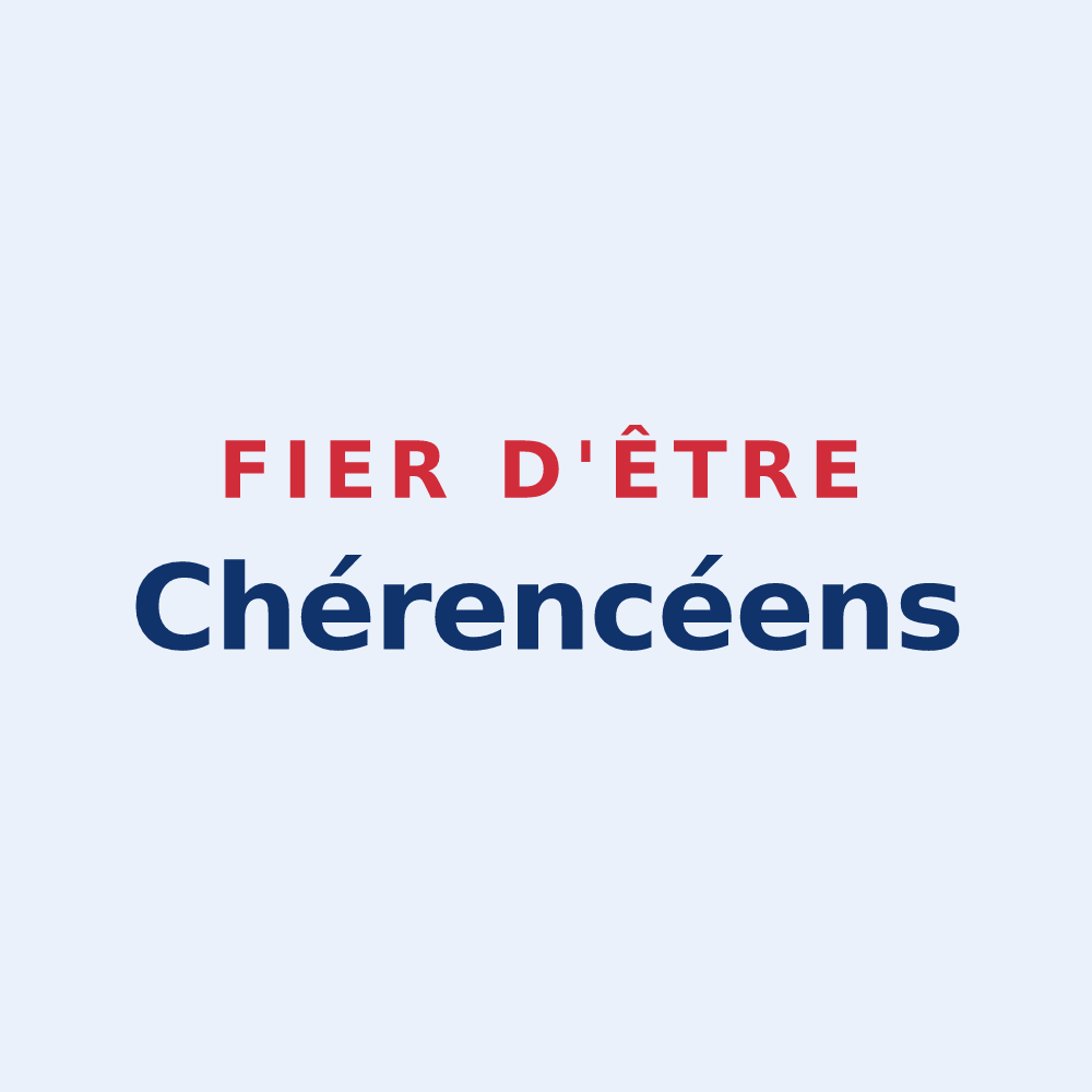 Sticker « Fier d'être Chérencéens » — design pour Chérencé-le-Héron
