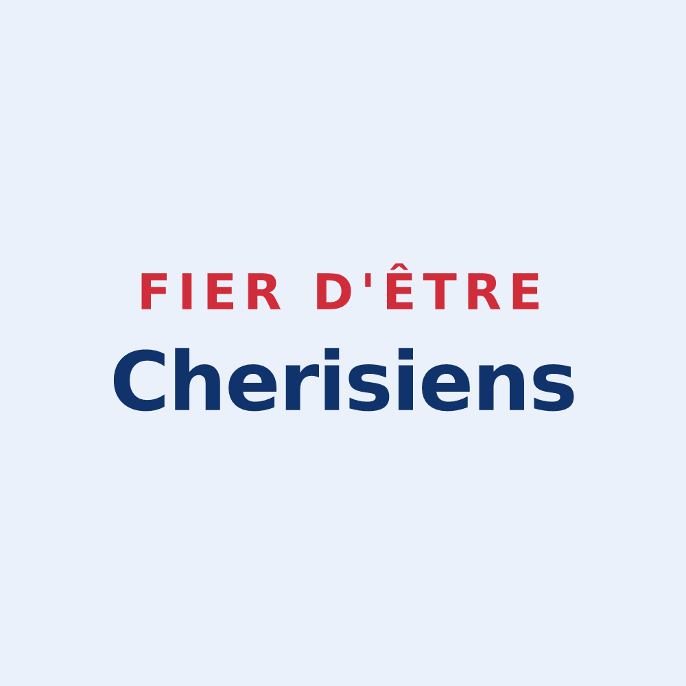 Sticker « Fier d'être Cherisiens » — design pour Cherisy