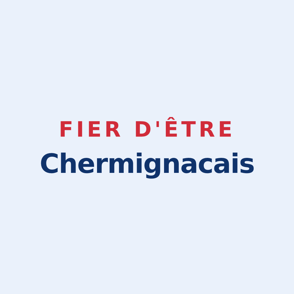 Sticker « Fier d'être Chermignacais » — design pour Chermignac