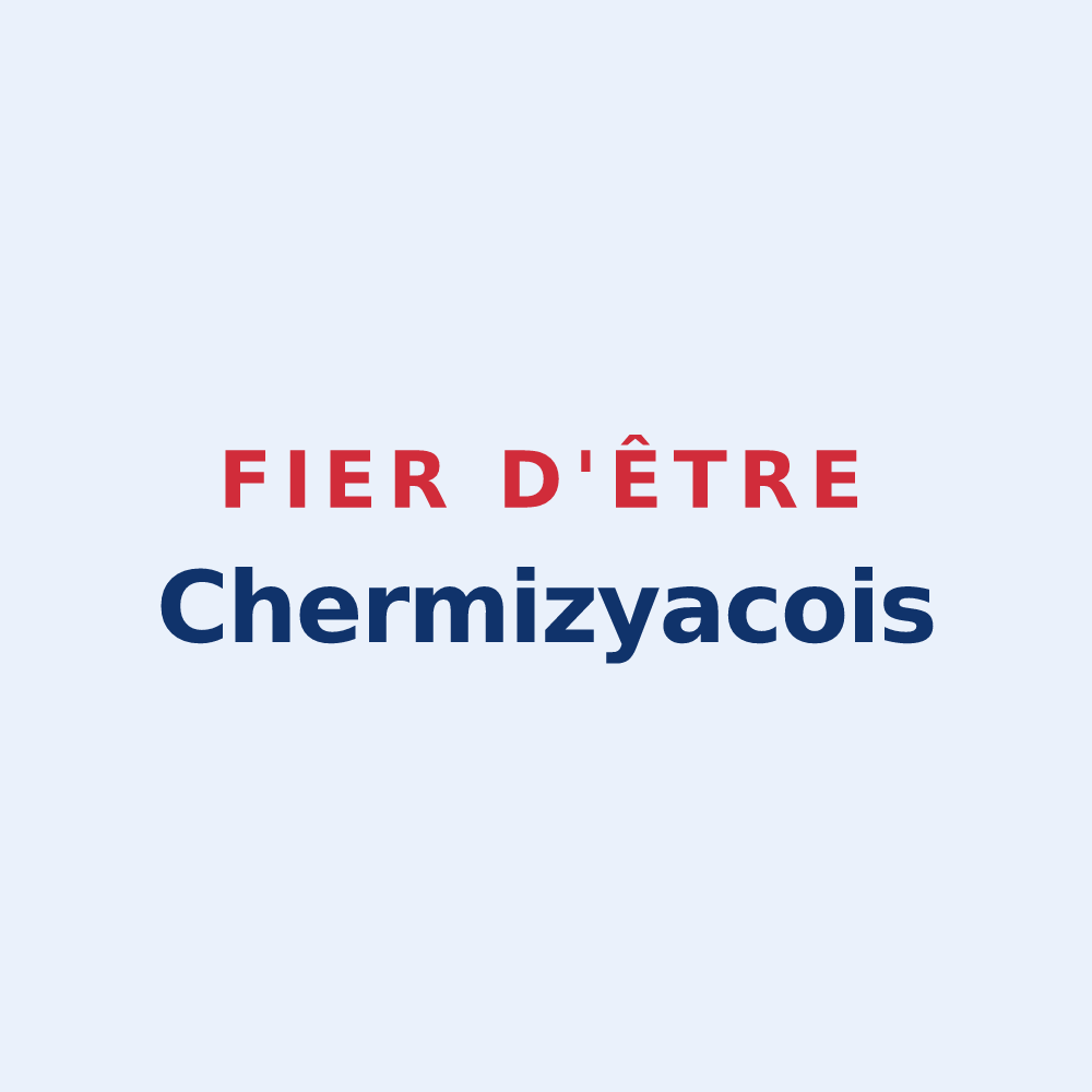 Sticker « Fier d'être Chermizyacois » — design pour Chermizy-Ailles
