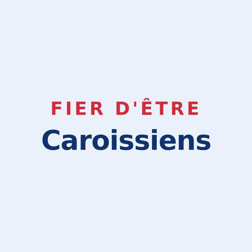 Sticker « Fier d'être Caroissiens » — design pour Chéroy