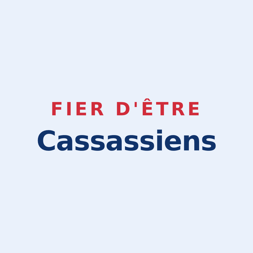 Sticker « Fier d'être Cassassiens » — design pour Chessy