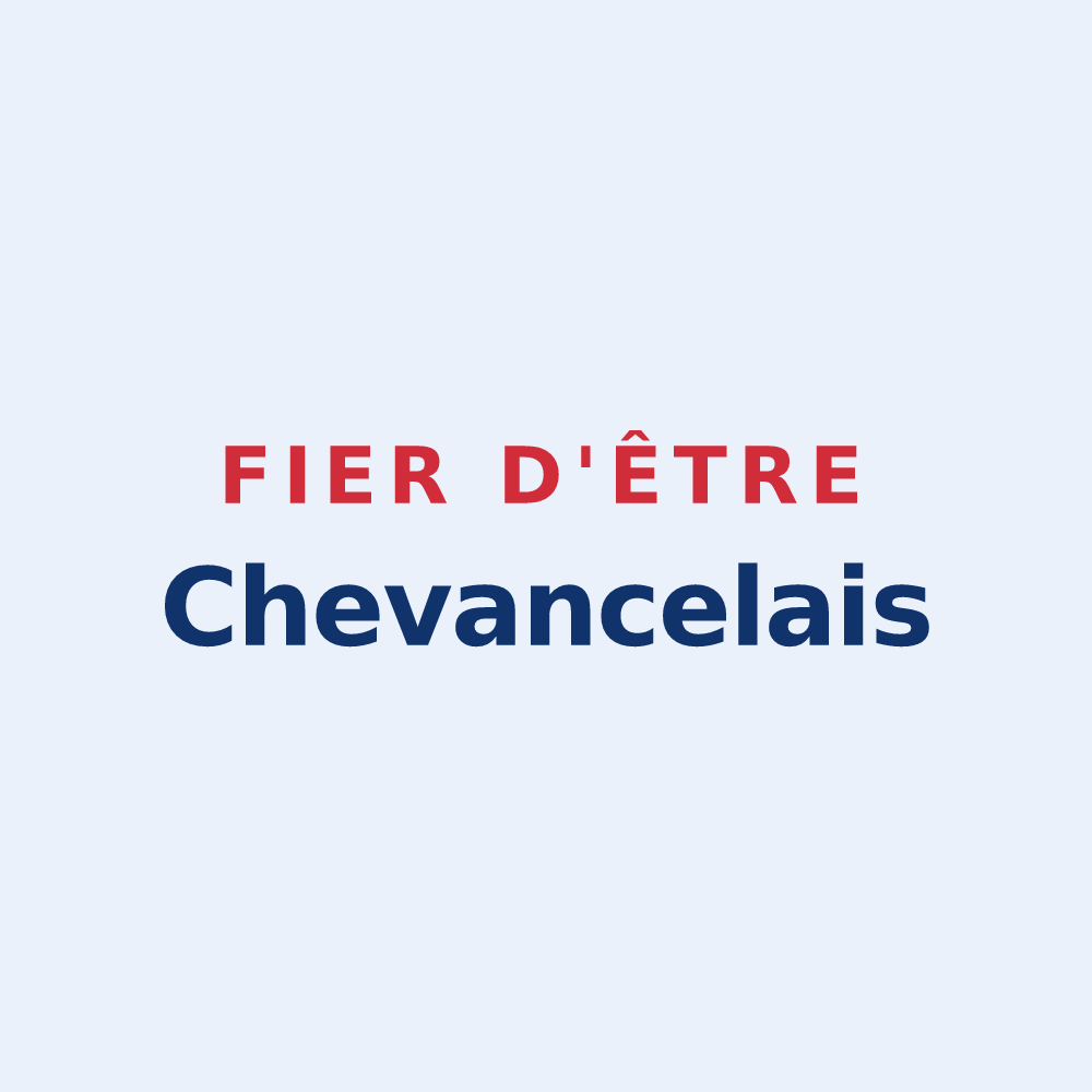 Sticker « Fier d'être Chevancelais » — design pour Chevanceaux