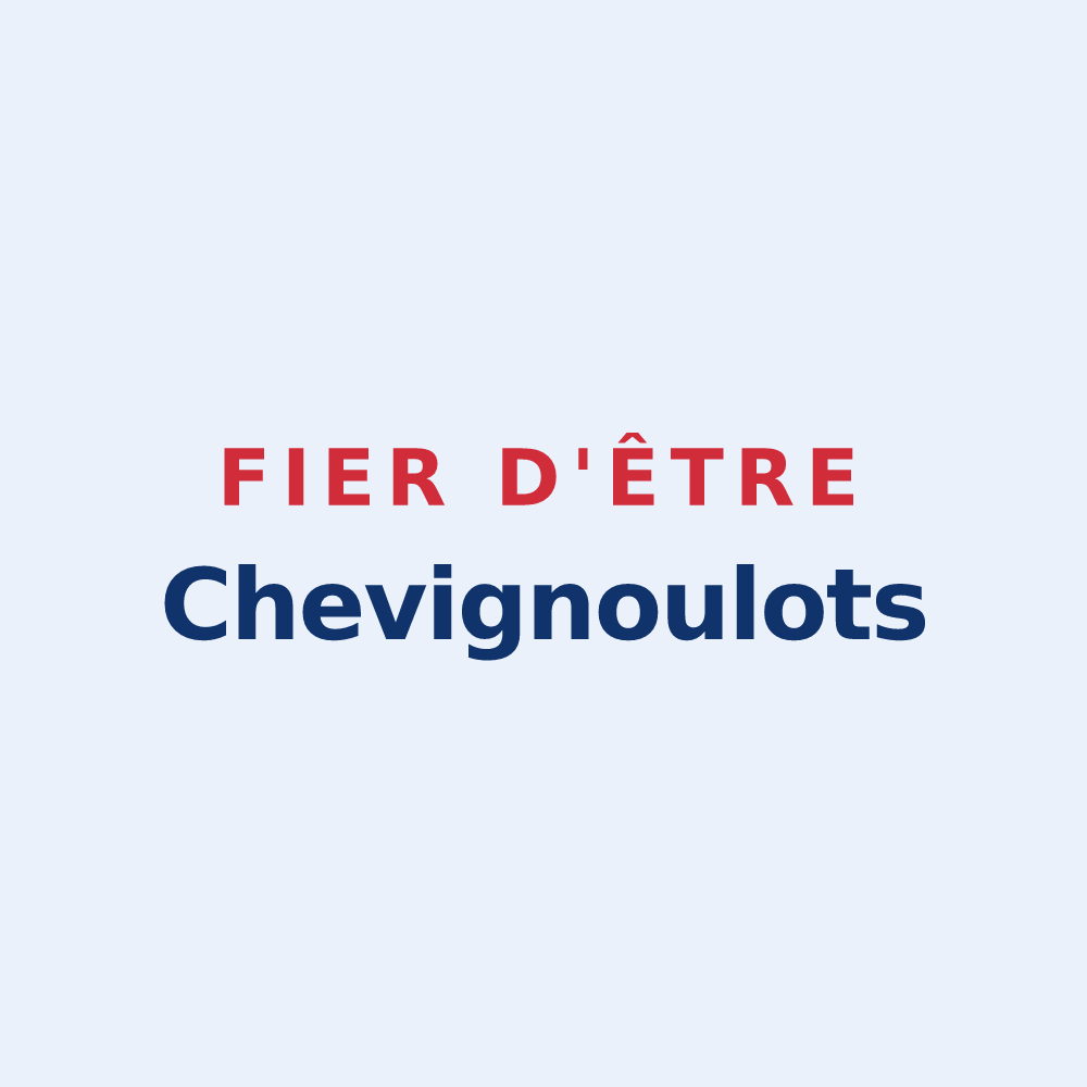 Sticker « Fier d'être Chevignoulots » — design pour Chevigny