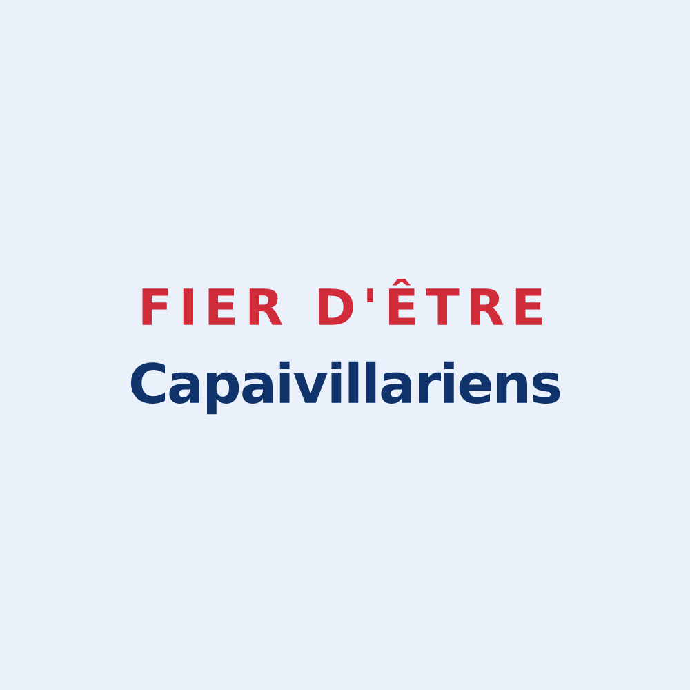 Sticker « Fier d'être Capaivillariens » — design pour Chevrainvilliers
