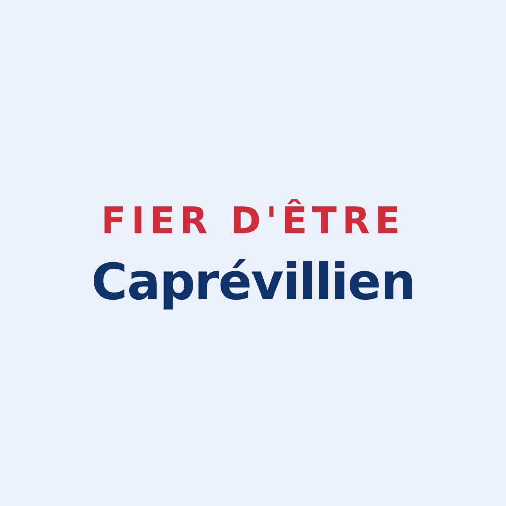 Sticker « Fier d'être Caprévillien » — design pour Chèvreville